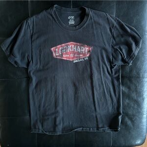 Port and Company Black Graphic Tee